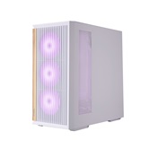 Корпус 1STPLAYER WD7 ARGB White / ATX / 6x120mm ARGB fans / WD7-WH-4FA7-W-2FA7R-W