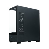 Корпус XASTRA Q500 6ARGB-FG-C10-UC Black ATX/Aquarium/Screewless/ 6x120mm ARGB PWM FG fans/Argb+PWM HUB 10port/ Type-C/ Q500-6FG12A-C10-UC