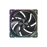 Корпус XASTRA Q500 6ARGB-FG-C10-UC Black ATX/Aquarium/Screewless/ 6x120mm ARGB PWM FG fans/Argb+PWM HUB 10port/ Type-C/ Q500-6FG12A-C10-UC