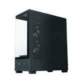 Корпус XASTRA Q500M 6ARGB-FG-C10-UC Black mATX/Aquarium/Screewless/ 6x120mm ARGB PWM FG fans/Argb+PWM HUB 10port/ Type-C/ Q500M-6FG12A-C10-UC