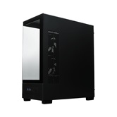 Корпус XASTRA Q500 3ARGB-FG-C10-UC Black ATX/Aquarium/Screewless/ 3x120mm ARGB PWM FG fans/Argb+PWM HUB 10port/ Type-C/ Q500-3FG12A-C10-UC