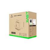 Корпус XASTRA Q500 3ARGB-FG-C10-UC Black ATX/Aquarium/Screewless/ 3x120mm ARGB PWM FG fans/Argb+PWM HUB 10port/ Type-C/ Q500-3FG12A-C10-UC