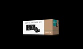 Комплект водяного охлаждения DEEPCOOL LE240 V2 ZERO DARK LGA1851/1700/1200/115X/AM5/AM4 (6шт/кор,TDP 250W, ARGB PUMP, Anti-Leak edition, PWM, DUAL FAN) RET