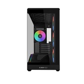 Корпус Lian Li V100 Mini / Black / mATX, TG / 4x 120mm ARGB PWM Fan  / G99.V100RMIX.R0
