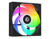 Вентилятор ID-COOLING AS-120-ARGB-KR 120x120x25мм REVERSE (60шт./кор, PWM, резиновые углы, черный, 300-2000об/мин, супертихий)  BOX