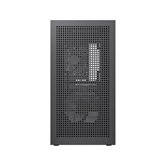 Корпус Powercase Mistral SM01 SI, Non Window, 2x120mm PWM fans, чёрный, mATX  (CMMSM01-F2)