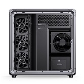 Корпус JONSBO X400 Gray, TG (aquarium), mini-ITX, mATX, ATX, серый
