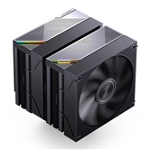 Кулер JONSBO CA90 Black LGA1851/1700/1200/115X/AM5/AM4 (8шт/кор, TDP 270W, PWM, 130mm Black Fan + 120mm Black Fan, 6 тепловых трубок, медная база, 4-pin) Retail