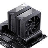Кулер JONSBO CA90 Black LGA1851/1700/1200/115X/AM5/AM4 (8шт/кор, TDP 270W, PWM, 130mm Black Fan + 120mm Black Fan, 6 тепловых трубок, медная база, 4-pin) Retail