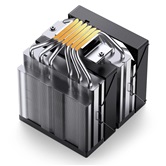 Кулер JONSBO CB80 Black LGA1851/1700/1200/115X/AM5/AM4 (12шт/кор, TDP 260W, PWM, 120mm ARGB LED Fan + 120mm Black Fan, 6 тепловых трубок, 4-pin) Retail