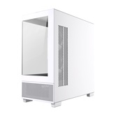 Корпус Powercase Vision Micro S3W, Tempered Glass, Type-C, 3x 120mm ARGB PWM Fan, белый, mATX  (CVMMSW-A3)