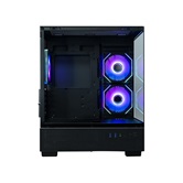 Корпус XASTRA Q400M 3ARGB-C6-UC Black mATX/Aquarium/Screewless/ 3x120mm ARGB PWM FM fans/Argb+PWM HUB 6port/ Type-C/ Q400M-3FM12A-C6-UC