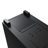 Корпус XASTRA Q400M 3ARGB-C6-UC Black mATX/Aquarium/Screewless/ 3x120mm ARGB PWM FM fans/Argb+PWM HUB 6port/ Type-C/ Q400M-3FM12A-C6-UC