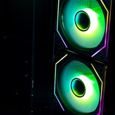 Корпус XASTRA Q400M 3ARGB-C6-UC Black mATX/Aquarium/Screewless/ 3x120mm ARGB PWM FM fans/Argb+PWM HUB 6port/ Type-C/ Q400M-3FM12A-C6-UC