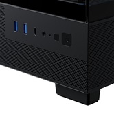 Корпус XASTRA Q400M 5ARGB-C6-UC Black mATX/Aquarium/Screewless/ 5x120mm ARGB PWM FM fans/Argb+PWM HUB 6port/ Type-C/ Q400M-5FM12A-C6-UC