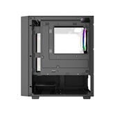 Корпус Powercase Mistral SM02, Tempered Glass, 3x120mm FRGB fans, чёрный, mATX  (CMMSM02B-L3)