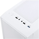 Корпус Powercase Mistral SM02 ARGB, Tempered Glass, 3x120mm ARGB PWM fans, белый, mATX  (CMMSM02W-A3)