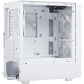Корпус Powercase Mistral SM02 ARGB, Tempered Glass, 3x120mm ARGB PWM fans, белый, mATX  (CMMSM02W-A3)