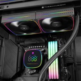 Система водяного охлаждения Thermalright Frozen Horizon 240 Digital Argb Black / 2x120mm ARGB PWM Fans / TRFH240DAB