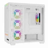 Корпус Thermalright M10 White FAN4-M / TG / 4x120mm ARGB PWM Fans / USB TYPE-C / mATX  / TRTLM10WF4M