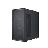 Корпус 1STPLAYER AU8 ARGB Black / E-ATX / 4x140mm ARGB fans / AU8-BK-4FE7-14