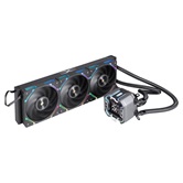Система водяного охлаждения 1STPLAYER X-360E Black / 3x120mm, ARGB, 7-segment display, 300W TDP / X-360E-BK