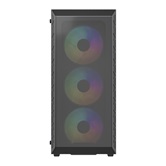 Корпус Powercase Mistral S4B ARGB, Tempered Glass, 4x 120mm ARGB PWM Fans, чёрный, ATX  (CMSB-A4)