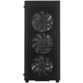 Корпус Powercase Mistral S4B ARGB, Tempered Glass, 4x 120mm ARGB PWM Fans, чёрный, ATX  (CMSB-A4)