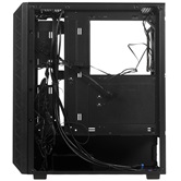 Корпус Powercase Mistral S4B ARGB, Tempered Glass, 4x 120mm ARGB PWM Fans, чёрный, ATX  (CMSB-A4)