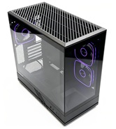 Корпус Powercase GT3 ARGB, TG, Type-C, 3x 120мм ARGB PWM Fans, чёрный, mATX  (CMGT3B-A3)