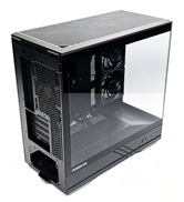 Корпус Powercase GT3 ARGB, TG, Type-C, 3x 120мм ARGB PWM Fans, чёрный, mATX  (CMGT3B-A3)