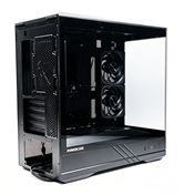 Корпус Powercase GT3 ARGB, TG, Type-C, 3x 120мм ARGB PWM Fans, чёрный, mATX  (CMGT3B-A3)
