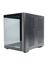 Корпус Powercase Vision Micro M5B, Curved Glass, Type-C, 3x 120mm ARGB PWM Fan, чёрный, mATX  (CVMM5B-A3)