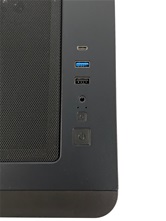 Корпус Powercase Vision Micro M5B, Curved Glass, Type-C, 3x 120mm ARGB PWM Fan, чёрный, mATX  (CVMM5B-A3)