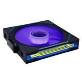 Вентилятор Lian Li UNI FAN SL-INF WIRELESS 140 / 14SLIN1W1B BLACK / 140x140x25мм (PWM, ARGB, 1800 об/мин (Max.), 27,7dBa) / G99.14SLIN1W1B.R0