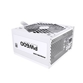 Блок питания Powercase PW600 / White /  (80 Plus, ATX 2.31, 600W, APFC, DC-DC, 120mm Fan) / PSW-600W-DC