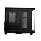 Корпус XASTRA QR600  0F-UC Black ATX/Aquarium/Curve Glass /Led Strip/No fans/Type-C/ QR600-0F-UC-L