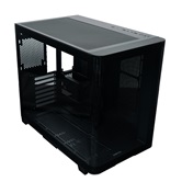 Корпус XASTRA QR600  0F-UC Black ATX/Aquarium/Curve Glass /Led Strip/No fans/Type-C/ QR600-0F-UC-L