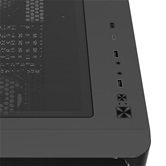 Корпус XASTRA QR600  0F-UC Black ATX/Aquarium/Curve Glass /Led Strip/No fans/Type-C/ QR600-0F-UC-L