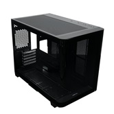 Корпус XASTRA QR600M  0F-UC Black mATX/Aquarium/Curve Glass /Led Strip/No fans/Type-C/ QR600M-0F-UC-L