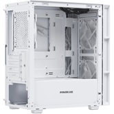 Корпус Powercase Mistral SM05 ARGB, Tempered Glass, 3x120mm ARGB PWM fans, белый, mATX  (CMMSM05W-A3)