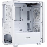 Корпус Powercase Mistral SM06 ARGB, Tempered Glass, 3x120mm ARGB PWM fans, белый, mATX  (CMMSM06W-A3)