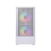 Корпус Powercase Mistral SM07 ARGB, Tempered Glass, 3x120mm ARGB PWM fans, белый, mATX  (CMMSM07W-A3)