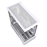 Корпус Powercase Vision Micro S4W, Tempered Glass, Type-C, 3x 120mm ARGB PWM Fan, ARGB+PWM HUB, белый, mATX  (CVMMSHW-A3)