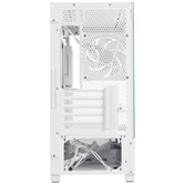 Корпус Powercase Vision Micro S4W, Tempered Glass, Type-C, 3x 120mm ARGB PWM Fan, ARGB+PWM HUB, белый, mATX  (CVMMSHW-A3)