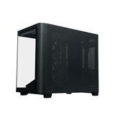 Корпус XASTRA QR600 7ARGB C10-UC  Black ATX/Aquarium/Curve Glass //Led Strip/7x120mm ARGB PWM FM fans/Argb+PWM HUB 10port/ Type-C/ QR600-7FM12A-C10-UC-L