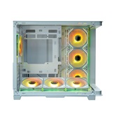 Корпус XASTRA QR600 7ARGB C10-UC White ATX/Aquarium/Curve Glass /Led Strip/ 7x120mm ARGB PWM FM fans/ Argb+PWM HUB 10port /Type-C/ QR600-7FM12A-C10-UC-L-WH