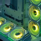 Корпус XASTRA QR600 7ARGB C10-UC White ATX/Aquarium/Curve Glass /Led Strip/ 7x120mm ARGB PWM FM fans/ Argb+PWM HUB 10port /Type-C/ QR600-7FM12A-C10-UC-L-WH