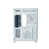 Корпус XASTRA QR600 7ARGB C10-UC White ATX/Aquarium/Curve Glass /Led Strip/ 7x120mm ARGB PWM FM fans/ Argb+PWM HUB 10port /Type-C/ QR600-7FM12A-C10-UC-L-WH