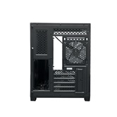 Корпус XASTRA QR600M 6ARGB C10-UC Black mATX/Aquarium/Curve Glass /Led Strip/6x120mm ARGB PWM FM fans/ Argb+PWM HUB 10port /Type-C/ QR600M-6FM12A-C10-UC-L